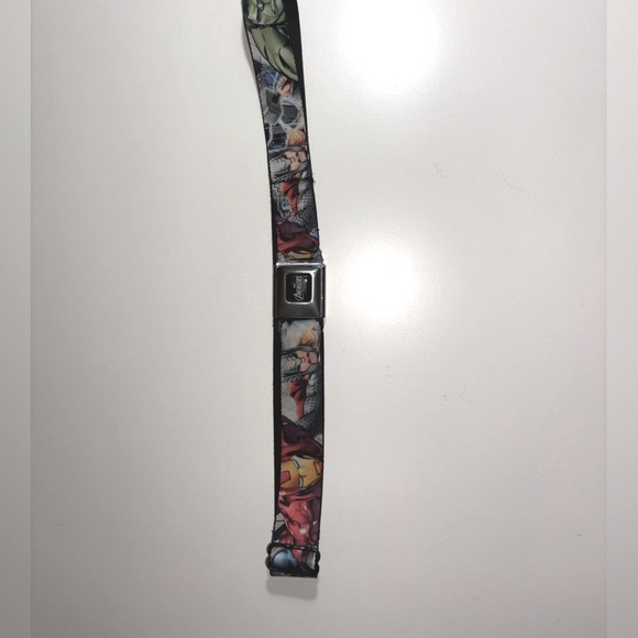 Marvel Avengers Graphic Belt with Black and Green - Picture 3 of 3